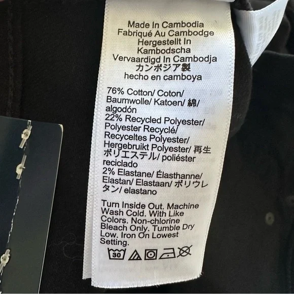 J. Crew Factory Jeans Essential Straight All-Day Stretch Black 25 NWT New - Picture 8 of 12